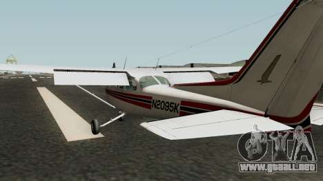 Cessna 172 Skyhawk (Updated) para GTA San Andreas