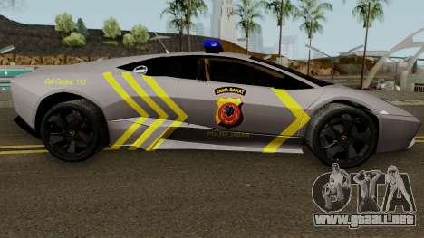 Lamborghini Reventon Polres Indonesia para GTA San Andreas