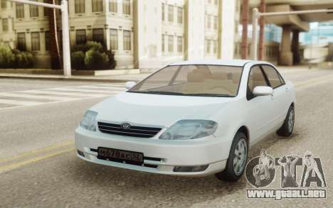 Toyota Corolla Sedan 2001 para GTA San Andreas