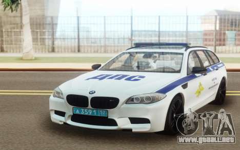 BMW M5 F11 Police para GTA San Andreas
