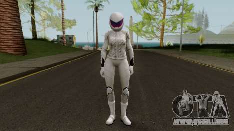 Fortnite Female Street Racer White para GTA San Andreas