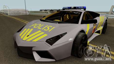 Lamborghini Reventon Polres Indonesia para GTA San Andreas