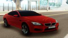 BMW M6 Red Coupe para GTA San Andreas