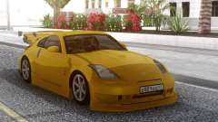 Nissan 350Z Yellow Tuning para GTA San Andreas