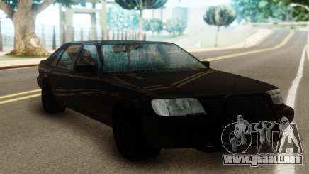 Mercedes-Benz S600 Pure Black para GTA San Andreas