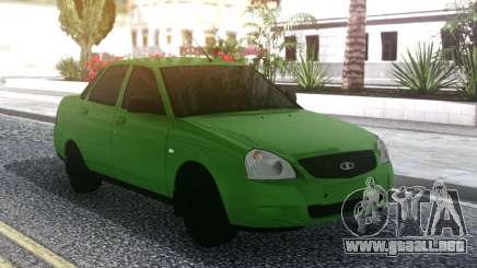 Lada Priora Green para GTA San Andreas