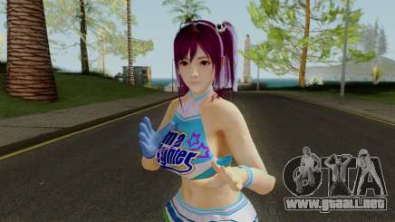 New Honoka Cheerleader para GTA San Andreas