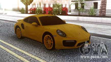 Porsche 911 Yellow para GTA San Andreas