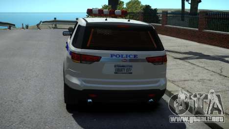 Vapid Interceptor Police para GTA 4