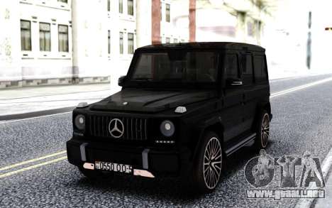 Mercedes-Benz G63 AMG para GTA San Andreas