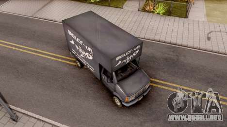 Triad Fish Van from GTA 3 para GTA San Andreas