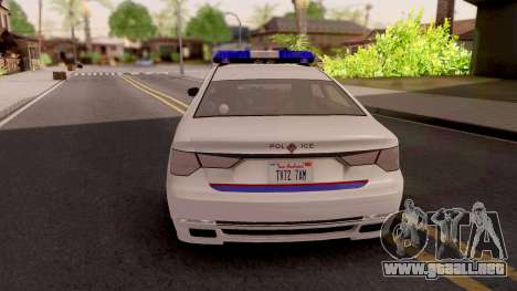 Ubermacht Oracle 2014 Hometown PD Style para GTA San Andreas