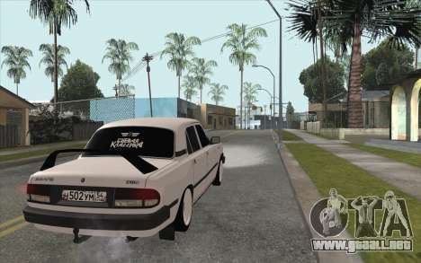 Volga 3110 BlackWhite para GTA San Andreas