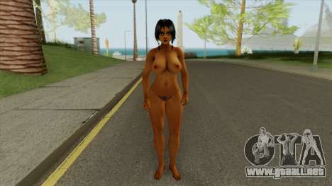 Luna Black Girl Nude para GTA San Andreas
