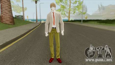 Light Yagami (Death Notebook) para GTA San Andreas