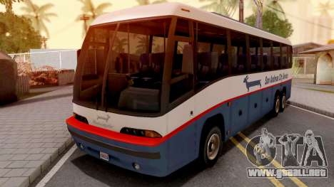 GTA V Brute Dashound SA City Service Coach para GTA San Andreas