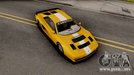 GTA V Grotti Cheetah Classic Coupe para GTA San Andreas