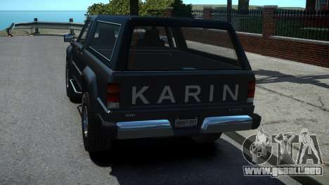 Karin Rebel Pickup XL para GTA 4