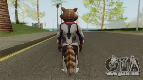 Rocket (Avengers Team Suit) para GTA San Andreas