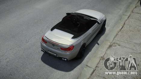BMW M6 Convertible para GTA 4