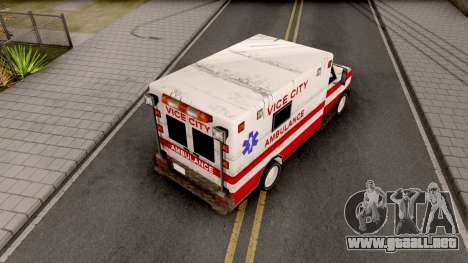 Ambulance from GTA VCS para GTA San Andreas