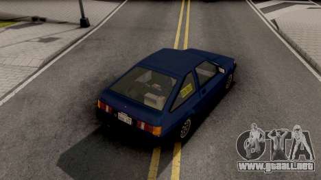 Toyota Levin 1985 para GTA San Andreas