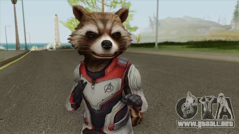 Rocket (Avengers Team Suit) para GTA San Andreas