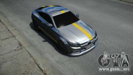 Mercedes-Benz C63 S AMG para GTA 4