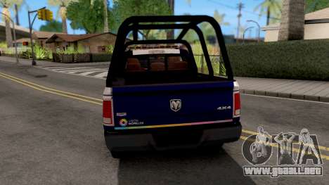 Dodge Ram 2500 Police IVF para GTA San Andreas