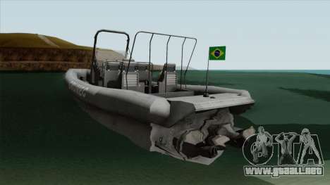 Bote EMB RHIB GRUMEC para GTA San Andreas