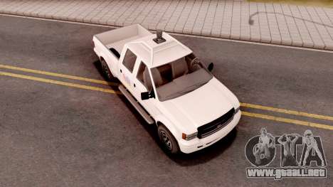 GTA V Vapid Sadler Nudle Self-Driving Car para GTA San Andreas