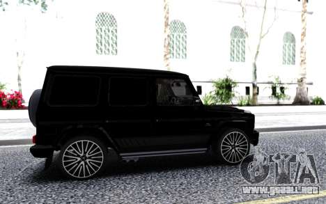 Mercedes-Benz G63 AMG para GTA San Andreas