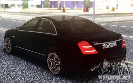 Mercedes-Benz W221 para GTA San Andreas