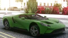 Ford GT 2017 Green para GTA San Andreas