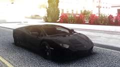 Lamborghini Aventador Black LP700-4 para GTA San Andreas