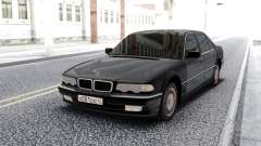 BMW 750i E38 Black Sedan para GTA San Andreas