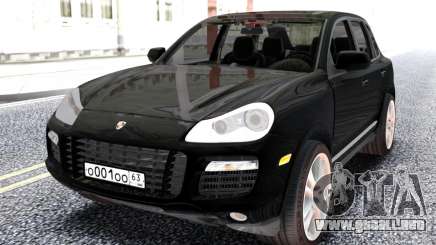 Porsche Black Cayenne para GTA San Andreas