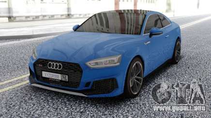 Audi RS5 Blue para GTA San Andreas