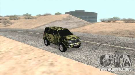 UAZ Patriot Camo para GTA San Andreas