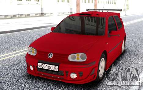 Volkswagen Golf Mk4 1999 para GTA San Andreas