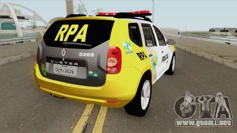 Renault Duster 2013 RPA PMPR para GTA San Andreas