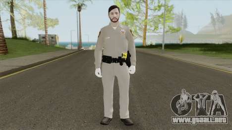 GTA Online Skin V4 (Law Enforcement) para GTA San Andreas