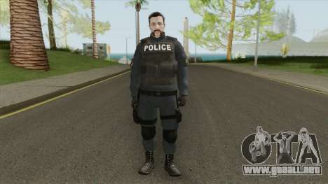 GTA Online Skin V5 (Law Enforcement) para GTA San Andreas