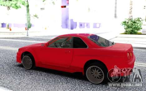 Nissan Skyline R-34 para GTA San Andreas