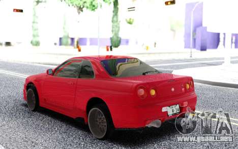 Nissan Skyline R-34 para GTA San Andreas