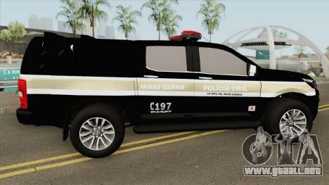 Chevrolet S-10 Policia Civil para GTA San Andreas