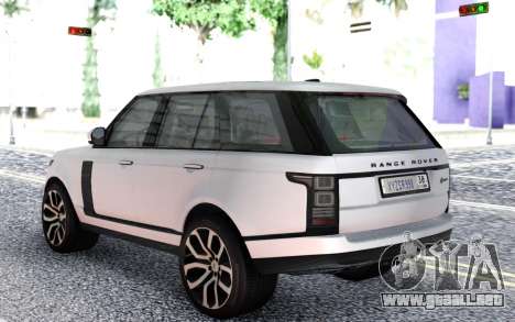 2018 Land Rover Range Rover Autobiography para GTA San Andreas