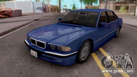 BMW 750i E38 1999 Tunable para GTA San Andreas