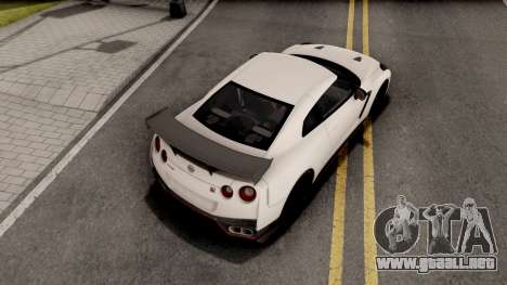 Nissan GT-R Nismo para GTA San Andreas
