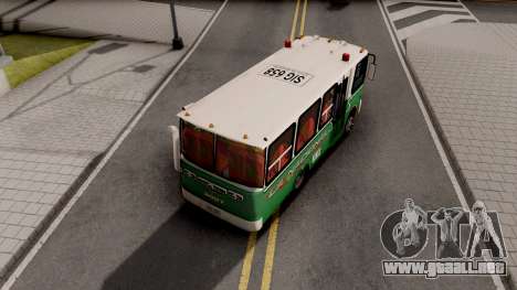 Buseta Clasica Colombiana para GTA San Andreas